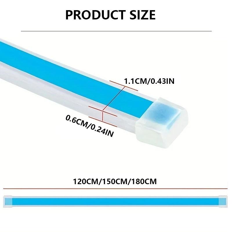 Car Hood LED Daytime Running Light Neon APP Remote Control Waterproof Flexible Auto Engine Hood Guide Decorative Ambient Lamp