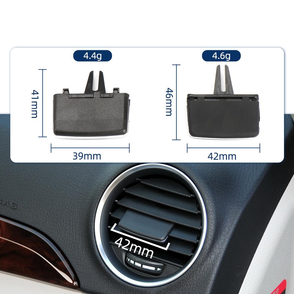 Front AC Air Vent Grille Slider Clip for Mercedes Benz C-Class W204 and GLK-Class X204  2007-2015
