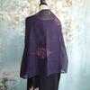 Used t48 stall bolero 2way kimono remake pure silk stall bolero gauze margaret kimono