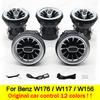 For Mercedes-Benz A CLA GLA W176 W117 W156 Ambient Light Kit Turbine Air Vent 64 Colors Light