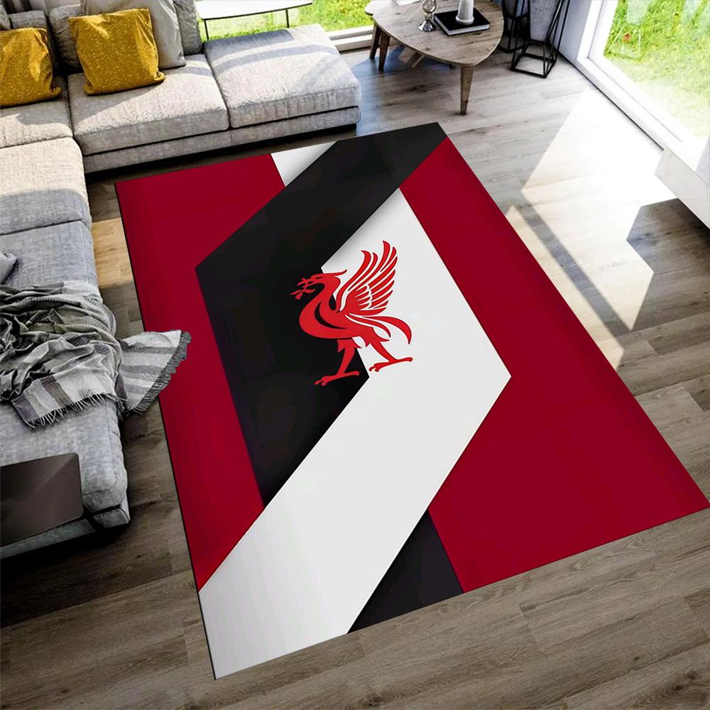 Liverpool Area Rug Suitable for Living Rooms Balcony Dining Room Entryway Antislip Carpet Anime Office Decor Wedding Party Gift