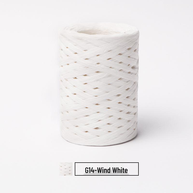 Cotton Raffia Yarn for Crocheting and Knitting Summer Hats and Bags