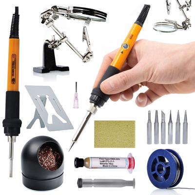 Zestaw Lutowniczy 14w1 OP60W PE9 – Precyzyjna Lutownica 60W Z Wyświetlaczem | Zakres Temperatury 180–500 °C | Szybkie Nagrzewanie