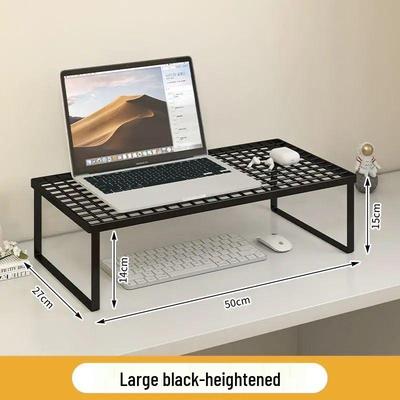 Bold Desktop Storage and Notebook Cooling Stand with Keyboard Tray