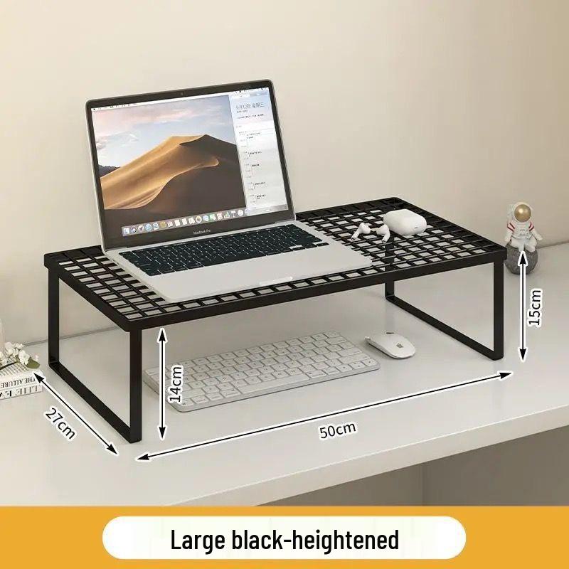Bold Desktop Storage and Notebook Cooling Stand with Keyboard Tray