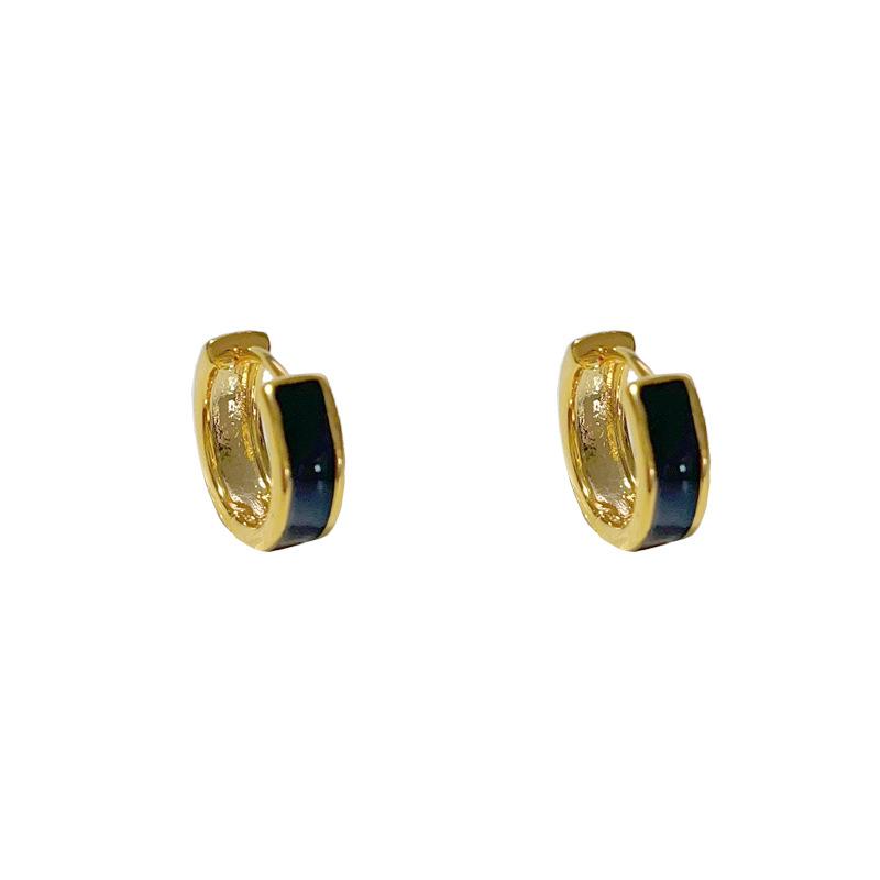 French Fashion Luxury Drip Oil Ear Cuffs - Versatile & Stylish