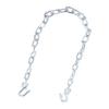 Trailer Safety Chain High Strength 1m Length with S Hooks 3500lbs Capacity Stretch Proof for Trailer RV