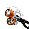 2PCS Motorcycle LED Strobe Light Super Bright Spotlight Headlight RGB Color Warning Turn Signal Auxiliary Motorcycle Accessories