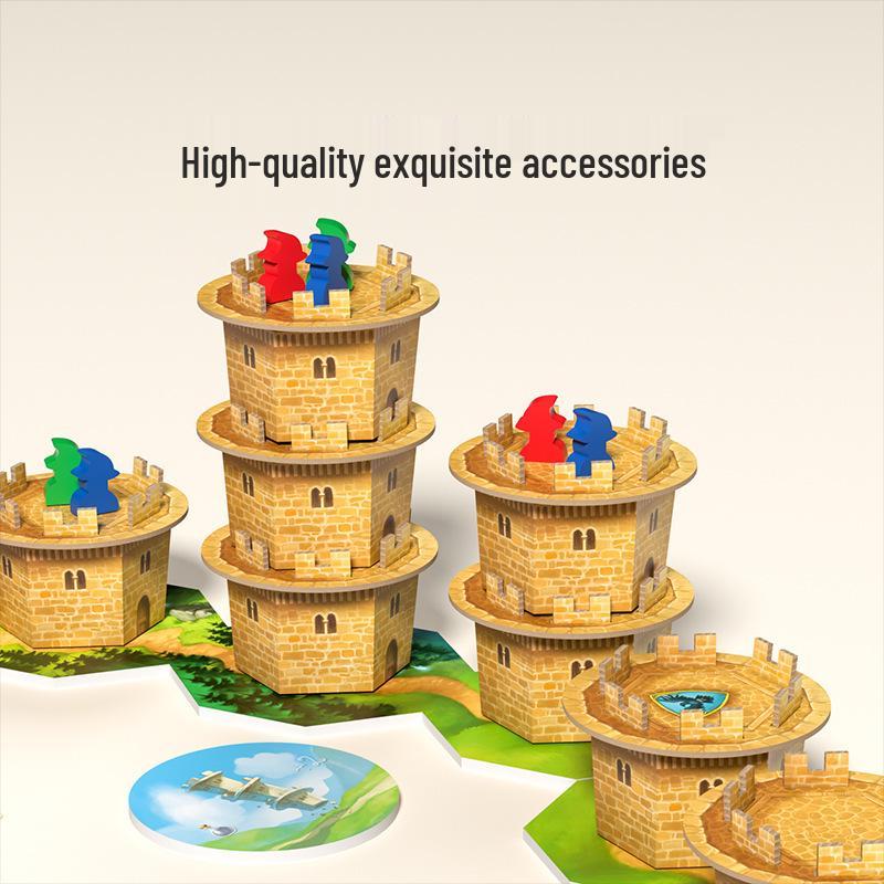 Yaofish Ray Ray's Wizard Tower: Children's Strategy Board Game, Educational Magic Toy, Perfect Birthday Gift for Ages 8+