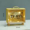 Ins Transparent Piggy Bank Children Girls Coins Piggy Bank Creativity Tabletop Decorations Decorations Birthday Gifts