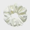 L Line Luminous White Hair Scrunchie M
