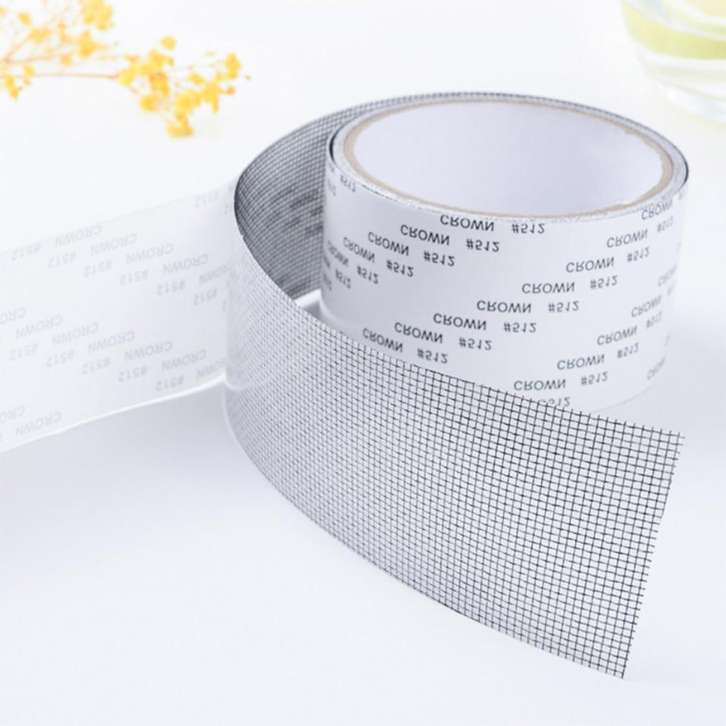 1/3Pcs Window Screen Repair Tape Self Adhesive Mesh Tape Net Door Fix Patch Anti Insect Mosquito Mesh Broken Holes Repairing