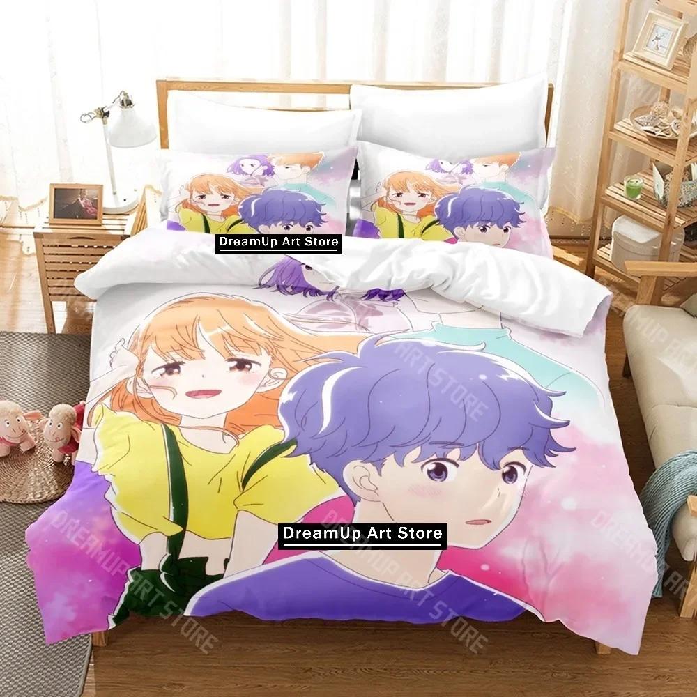 3D Print A Day Before Us Bedding Set Single Twin Full Queen King Size Bed Set Adult Kid Bedroom Duvetcover Sets Print Anime Bed