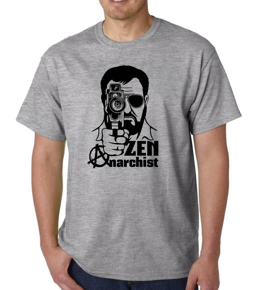 Zen Anarchist John Milius Tshirt Conan Jaws Dirty Harry Film Geek Funny Quote S