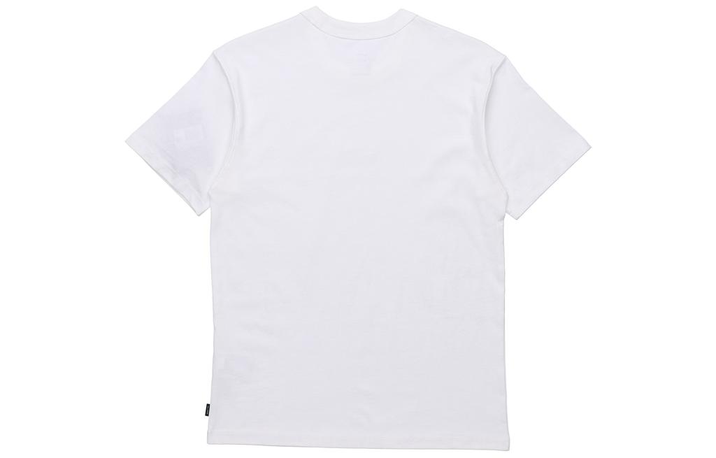 Nike T Shirts Men's White Crew Neck Moderate Straight Fit DB3194-100
