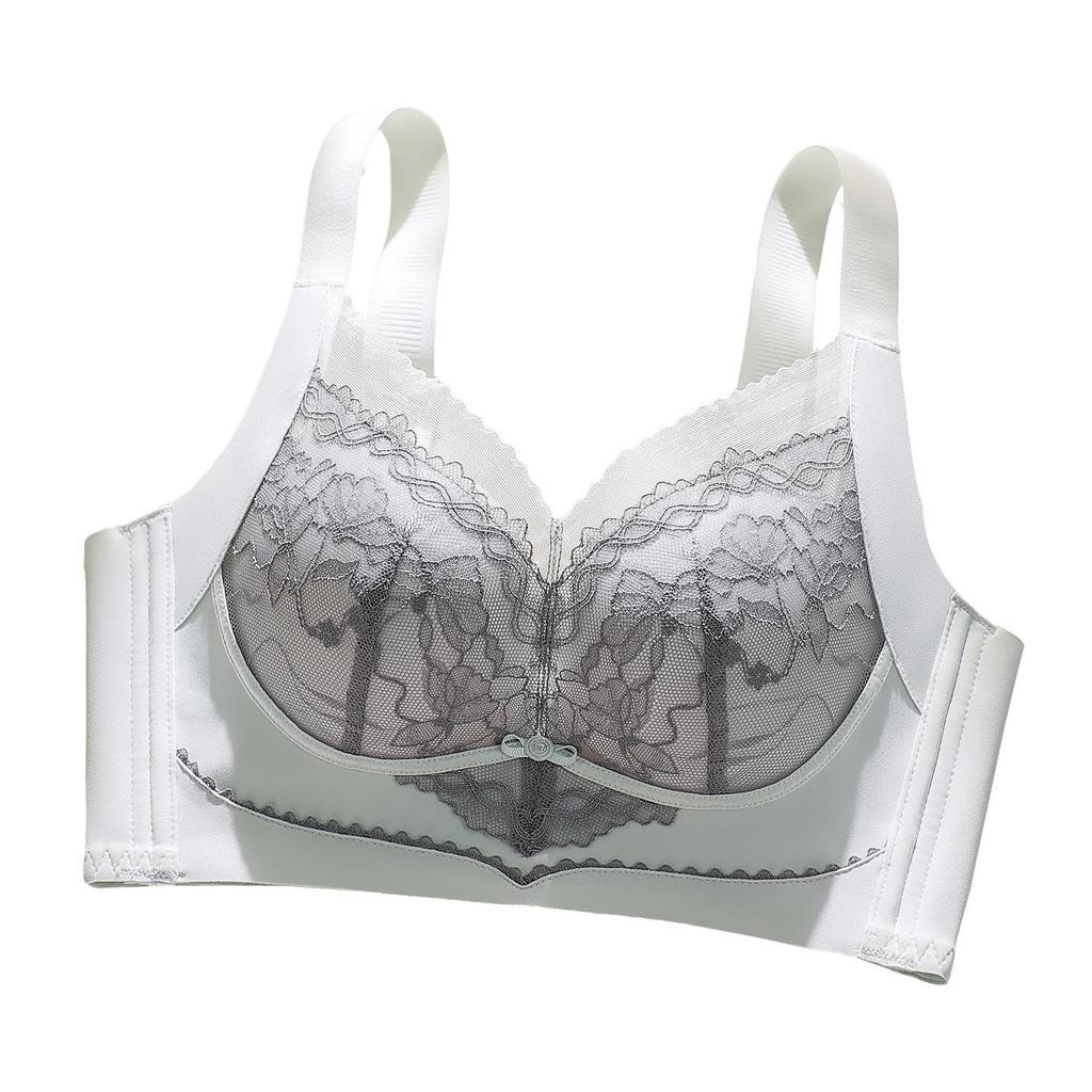 Lace Push-Up Bra for Women - Sexy, Comfortable, High Side Coverage, Adjustable Massage Fit