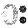22mm 20mm Stainless Steel Strap for Samsung Galaxy Watch 3 45mm Band Gear S3 Active 2 for Huawei Watch Bracelet For Amazfit Belt