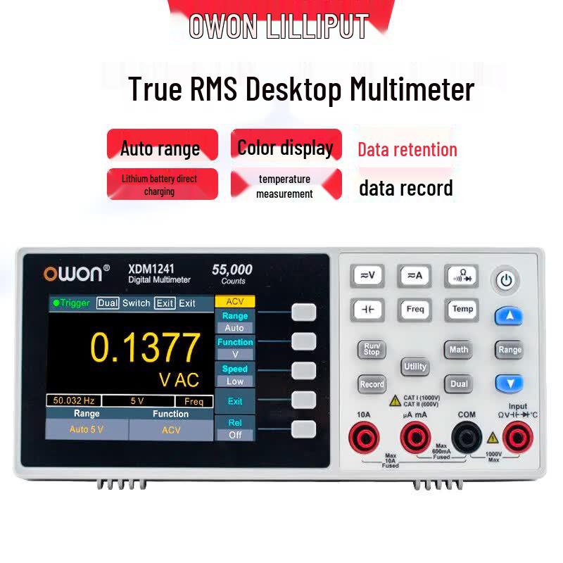 OWON XDM1241 High-Precision Digital Desktop Multimeter (CN version)