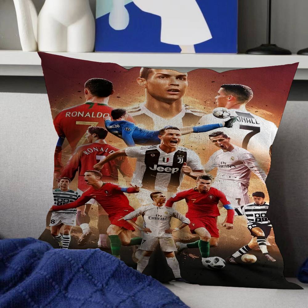 C-Cristiano R-Ronaldo CR7 Personalisierter Kissenbezug Kinderzimmer Wilde Party Deko Kissenbezug Kind Geburtstagsparty Geschenk
