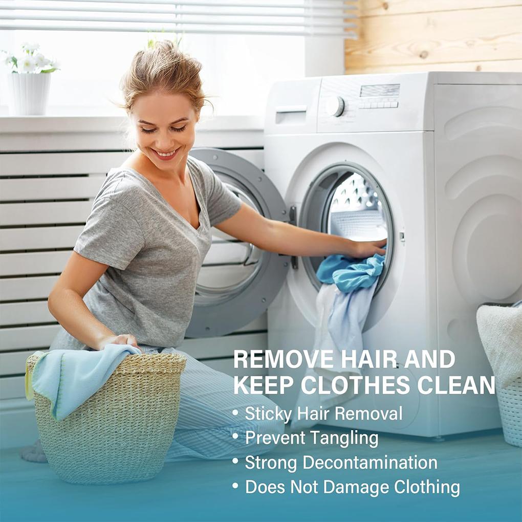 12 Hair Removers, Washing Hair Hair Catchers, Reusable Pet Hair Catchers, Balls, Cleaning, Hairless Laundry Essentials