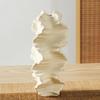 Ceramic Vase Irregular Wrinkles and Patterns Flower Vase Ceramic Handicrafts Flower Arrangement Accessories Home Decoration