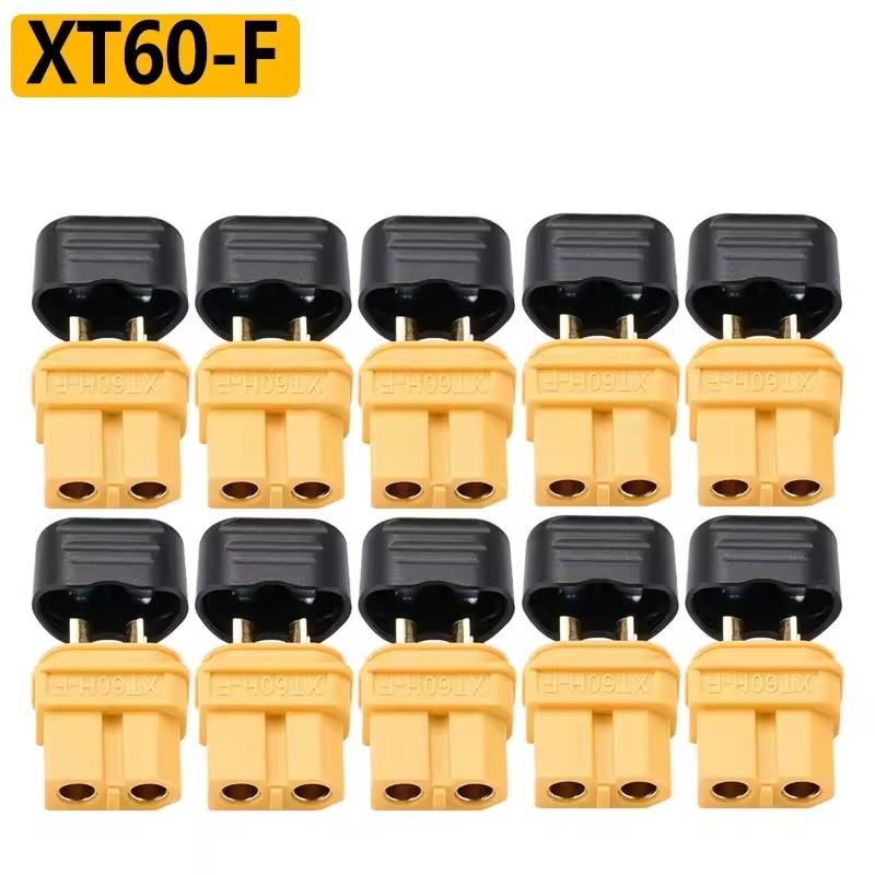 1-40PCS XT60 Battery Connector Male & Female Bullet Connector Plugs with Sheath Housing for RC Battery Motor FPV XT-60 Adapter