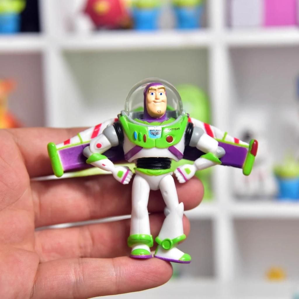 New Toy Story 4 Woody Buzz Lighty Forky Rex Action Figures Collection Mini Dolls Kids Toys Model For Children Gift