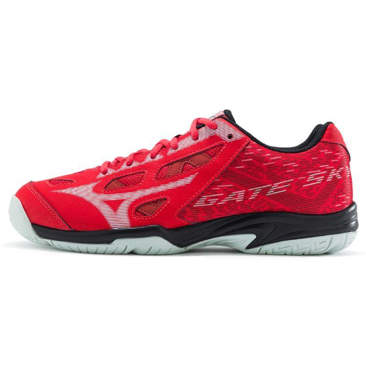 Mizuno Gate Sky Plus Mens Low Top Red Black Training Shoes Slip Resistant Wear Resistant Breathable 71GA204002 37
