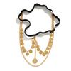 Womens Layered Metal Tassels Leg Chain Lace Thigh Belt Adjusted Elastic Thigh Chain Party Beach Holiday Body Jewelry
