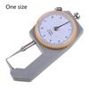 0~10mm Thickness Gauge Flat for Head Thickness Tester Dial for Leather Cloth Mea