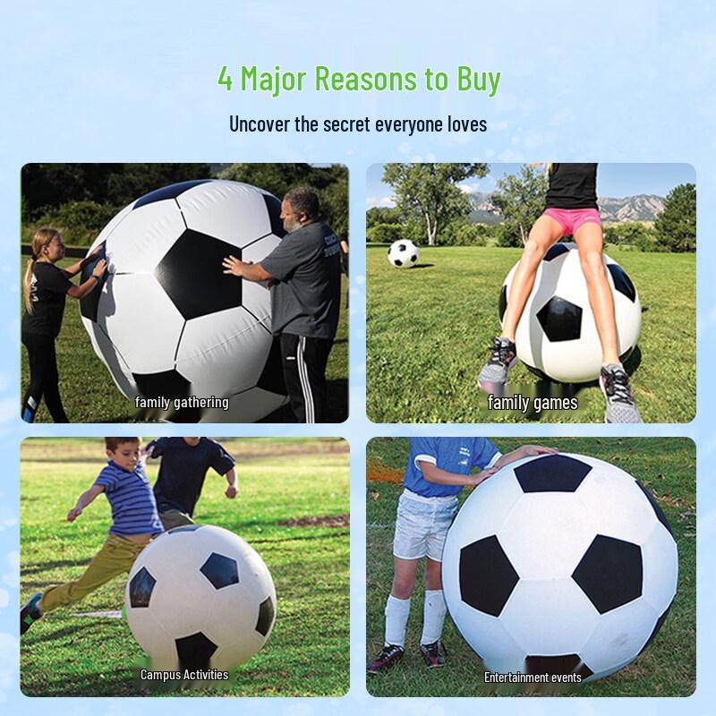 Giant Inflatable Outdoor Football Set