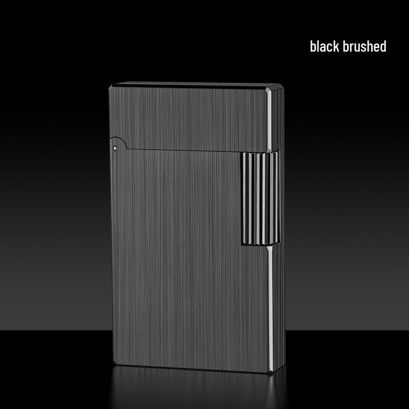 **New Good Luck Retro Flint Lighter**: Creative Side-Slip Ignition with Old-Fashioned Charm