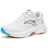 Anta C100 Nitrogen Technology Cushioning Breathable Low Top Running Shoes Women's White 122245586-3