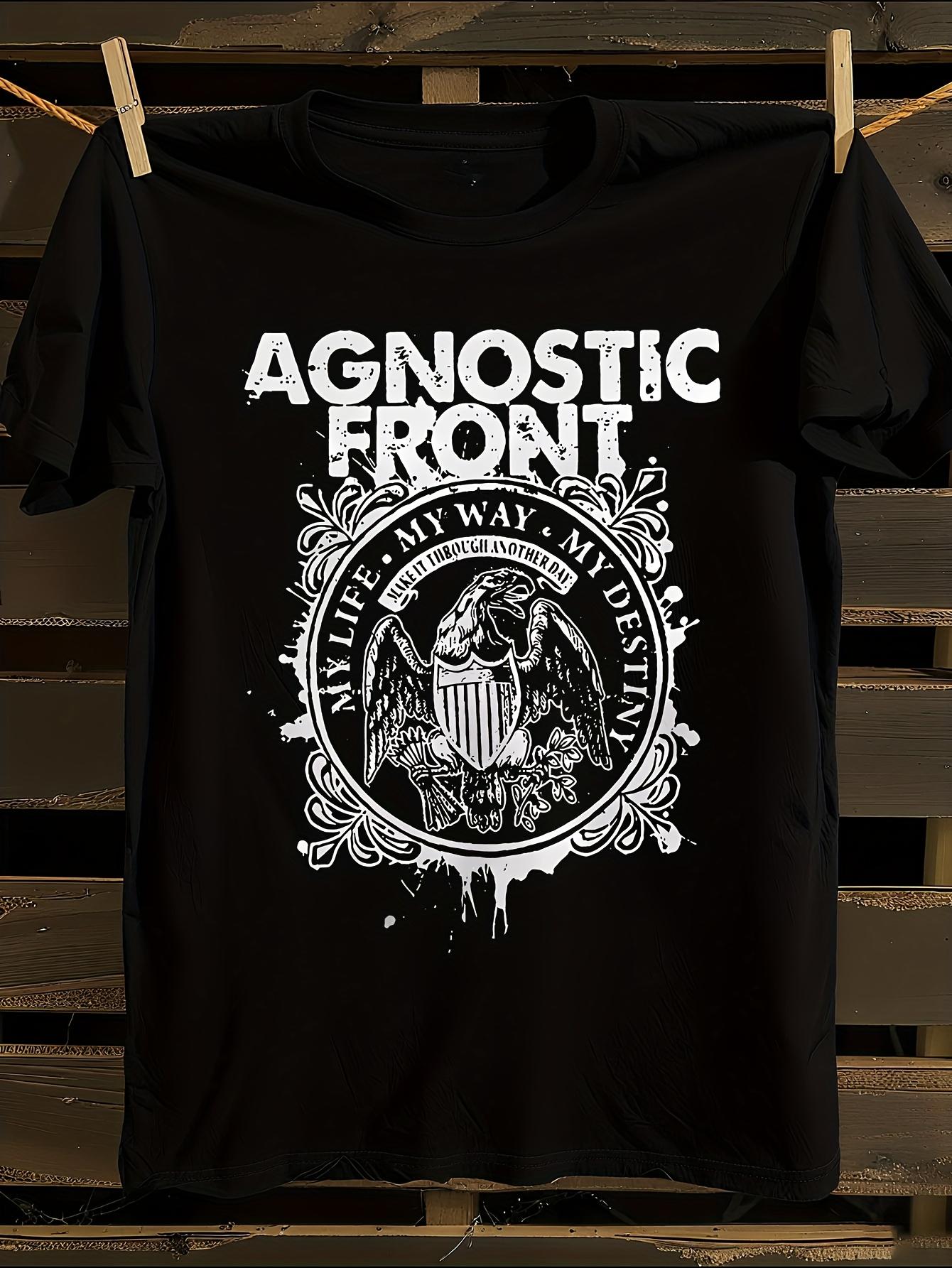 Agnostic Punk Rock Graphic Tshirt S