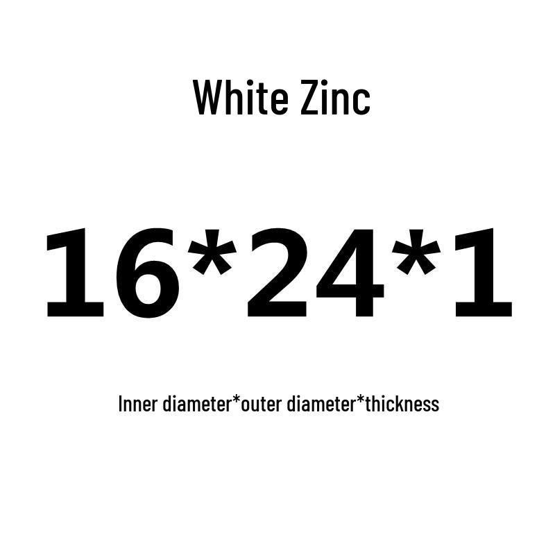 Small Diameter Iron Galvanized Flat Washer and Spacer Shim