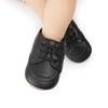 British Style PU Leather Baby Shoes for 0-1 Year Olds - Non-slip Soft Sole Walking Shoes