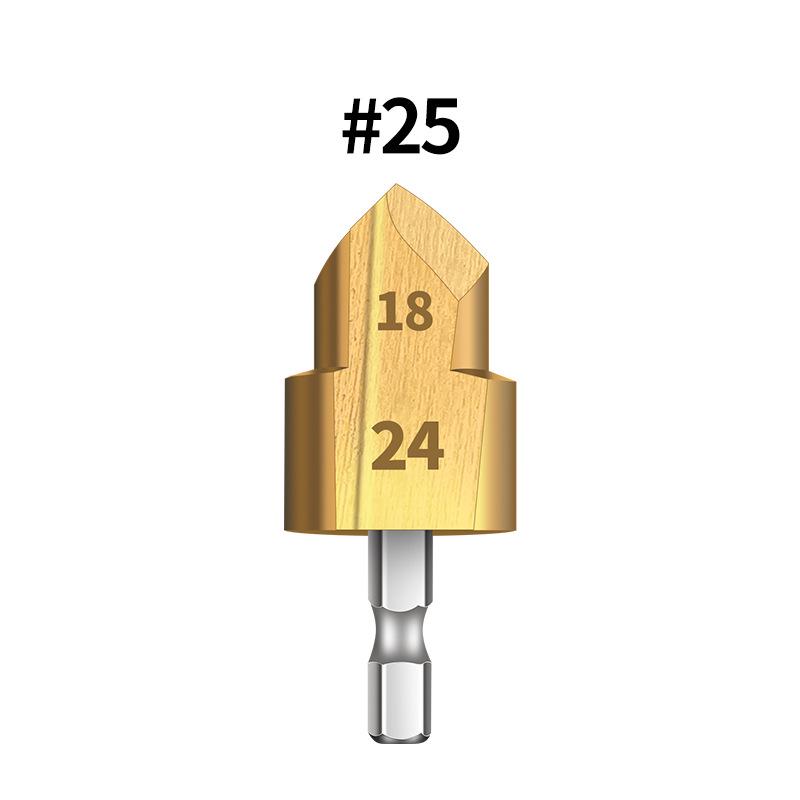 T-Handle Drill Bit Set for PPR/TPR Pipes: Water Pipe Punching & Reaming (20/25/32mm, 1/2" & 3/4").