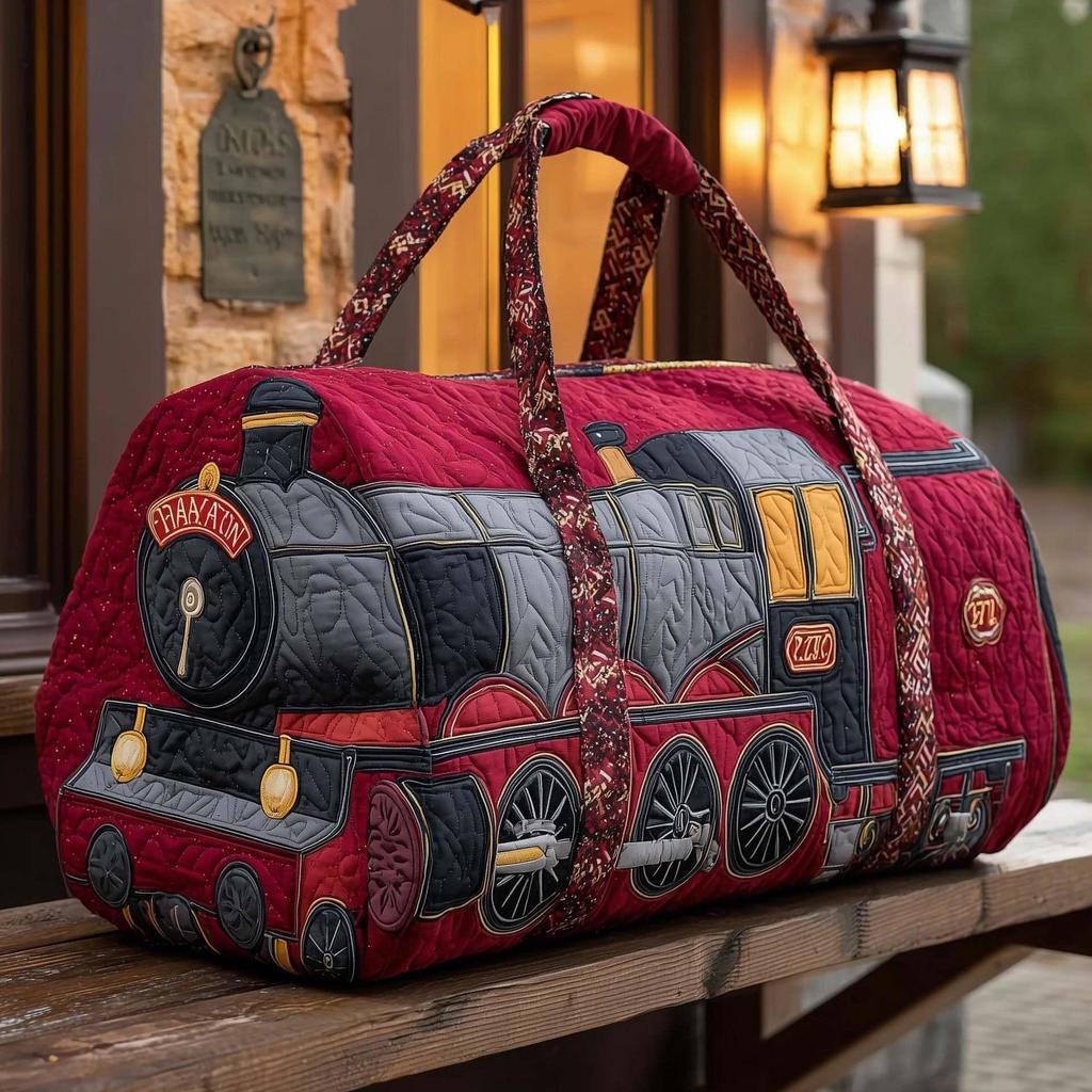 3D-gedruckte gesteppte Baumwoll-Reisetasche - Damen Yoga-Tote-Handtasche