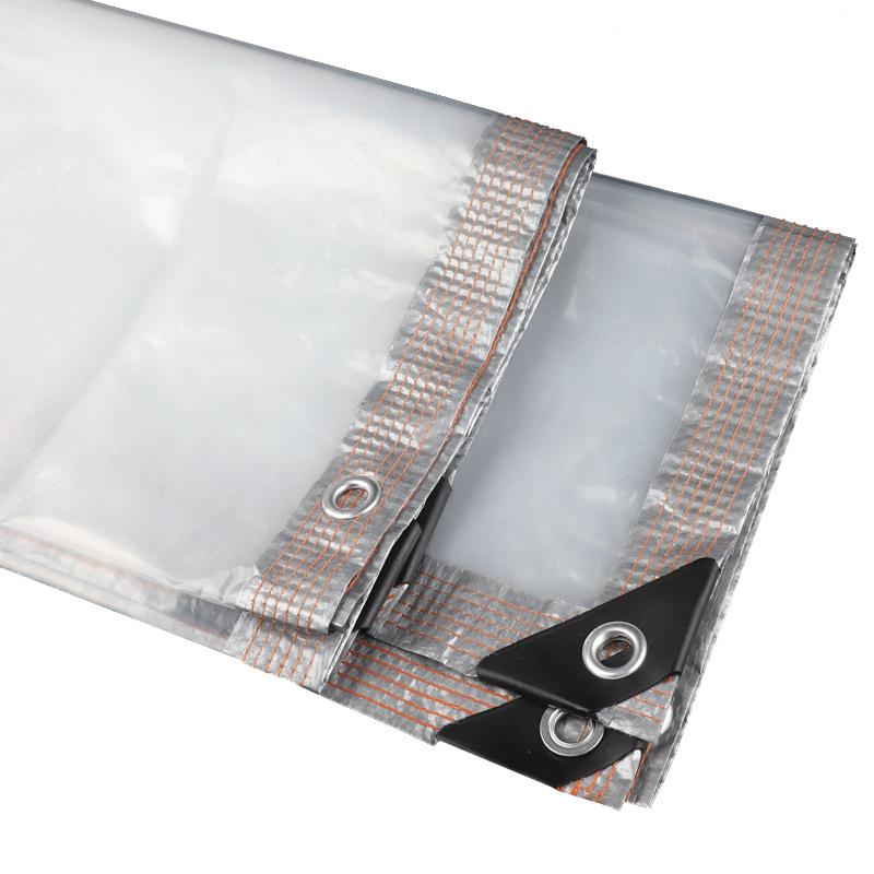 Transparent Plastic Rainproof Film Outdoor Waterproof Tarpaulin Terrace Succulent Plant Insulation Tent Balcony Awning Tarpaulin