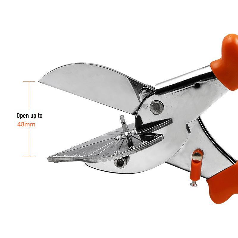 Adjustable 45-135° Multi-Purpose Angle Shears for PVC & Plastic
