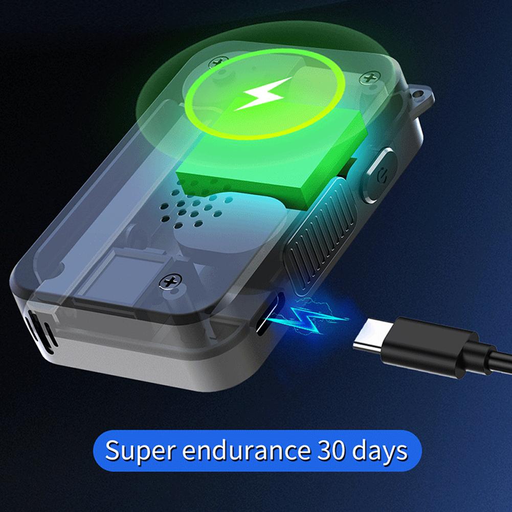 Electrochemical Alcohol Tester USB Rechargeable Blowing Drunk Driving Alcohol Tester Portable Alcohol Meter for Professional Use