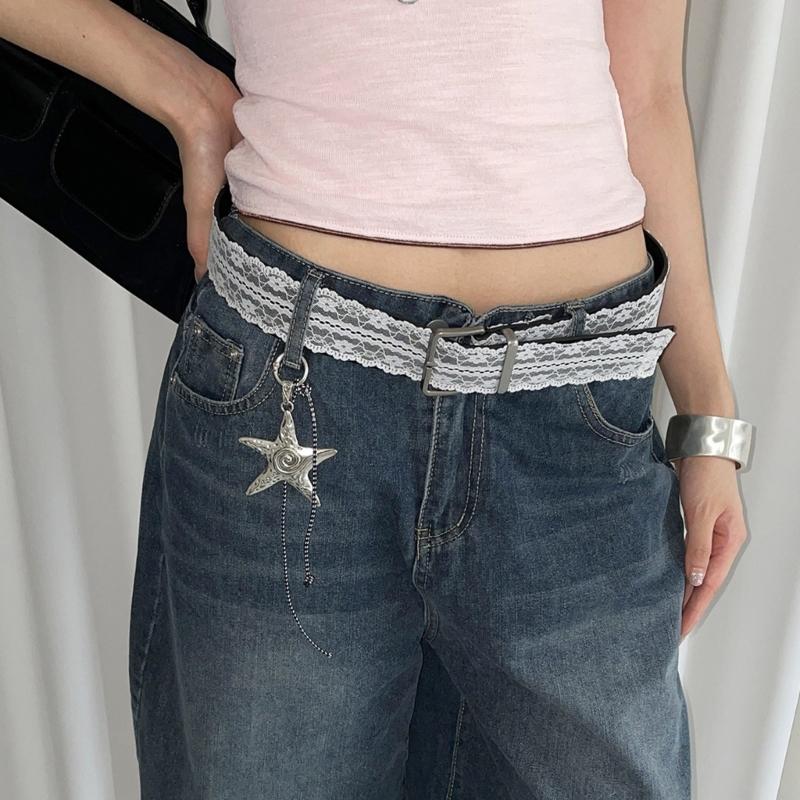 Stretch Lace Belt For Women High Elastic Waistband Adjustable Soft PU Leather No Metal Clasp Design