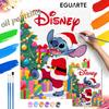 Digital Oil Painting Stitch Christmas Gift Painting Art Handmade Diy Home Decorations