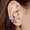 Pair Original Hip-hop Cute Fox No Piercing Ear Bone Clips Earrings No Fading, No Allergies, Fashion Jewelry
