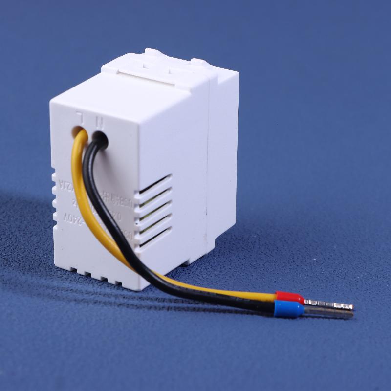 1/2Pcs Usb+Type C Dual Port Power Module Dc5V 2.1A Charging Socket Transformer Charging Power Switching Adapter Type 128