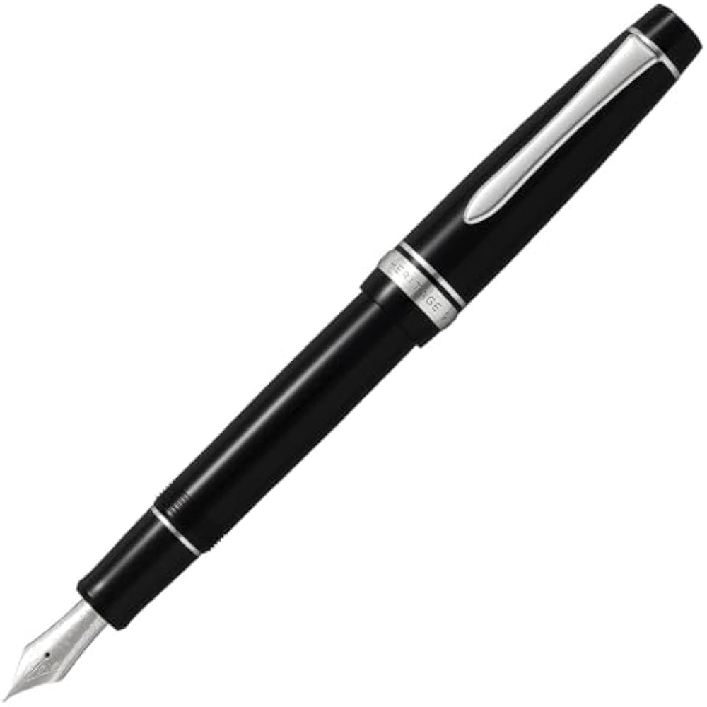 PILOT Fountain Pen Custom Heritage 912 Soft Fine SF (Soft Fine Print) Black FKVH2MRBSF Pilot
