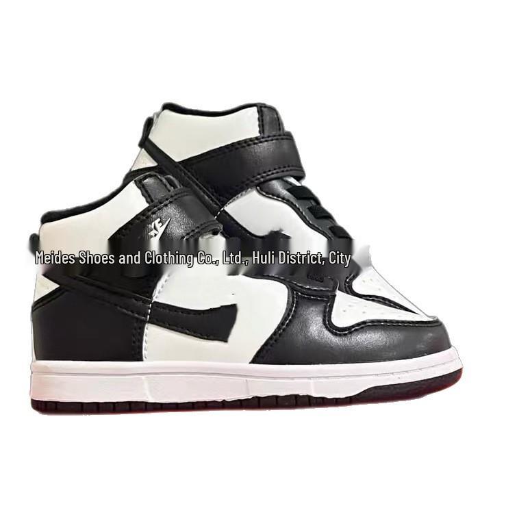 High-Top NK SB Dunk Velvet Kids' Skate Shoes - Warm, Anti-Slip, for Boys and Girls