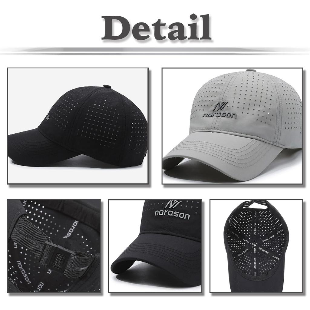 White Fang Mesh Visor Lightweight and Stylish and Simple Design for Exercise and Everyday CZA178 Men's Cap, Breathable, Wear, (Dark Gray)