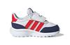 Neo Run 70S Abrasion Resistant Low Top Toddler Shoes White Red Blue Baby GW0326