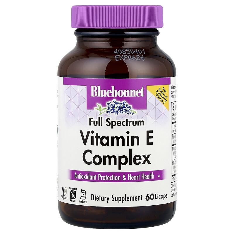 Vitamin E Complex, Full Spectrum , 60 Licaps